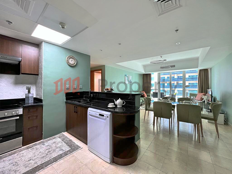 2 BR|Fully Furnished| Marina Canal View| Spacious