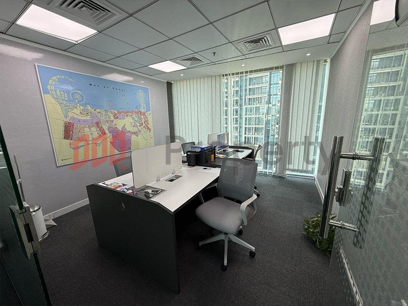 Fully Furnished Office  | Burj Khalifa View